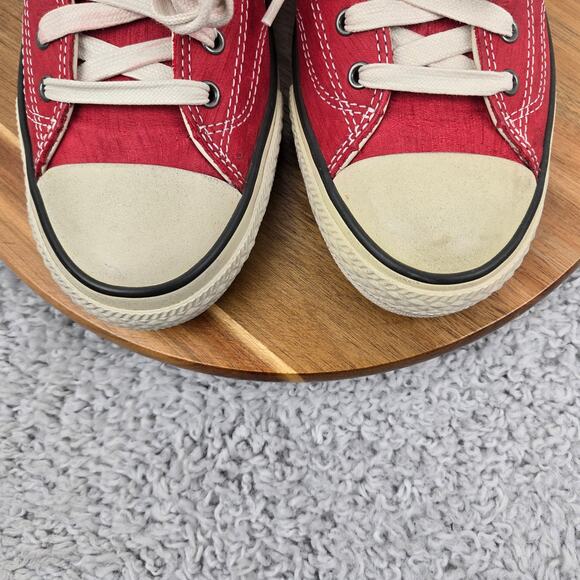 Converse Mens John Varvatos Star Player EV Ox Red Leather Casual Daily Sneaker 9 - Picture 6 of 13